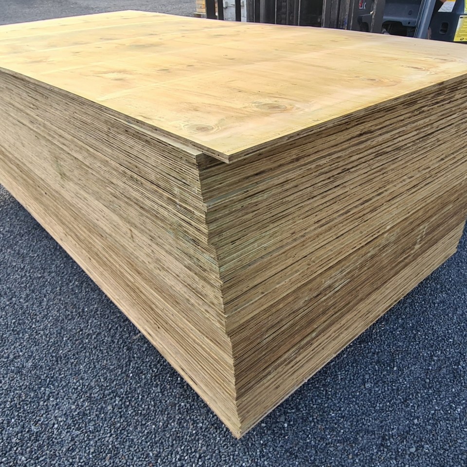 12mm Non-Structural H3.2 Treated Plywood 2400 x 1200