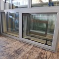NEW Double Glazed Aluminium Window 1400 x 600 Silver Pearl