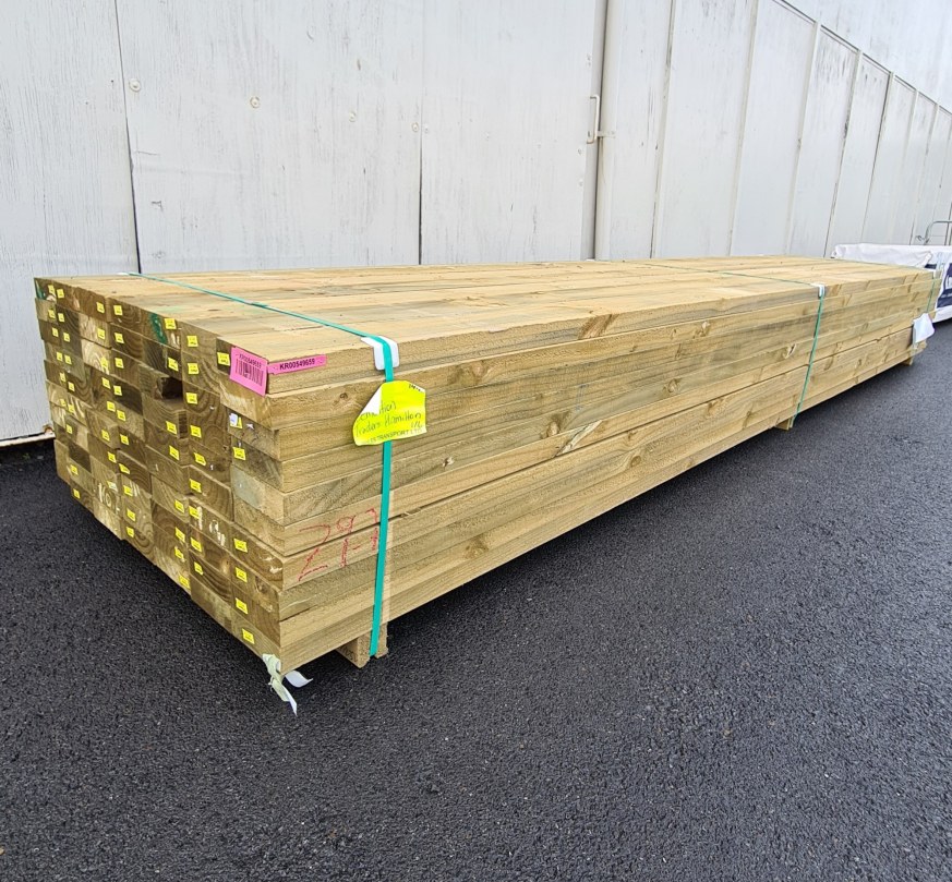 NEW 150 x 50 H4 Treated Non-Structural RS Timber $8.50 p/m