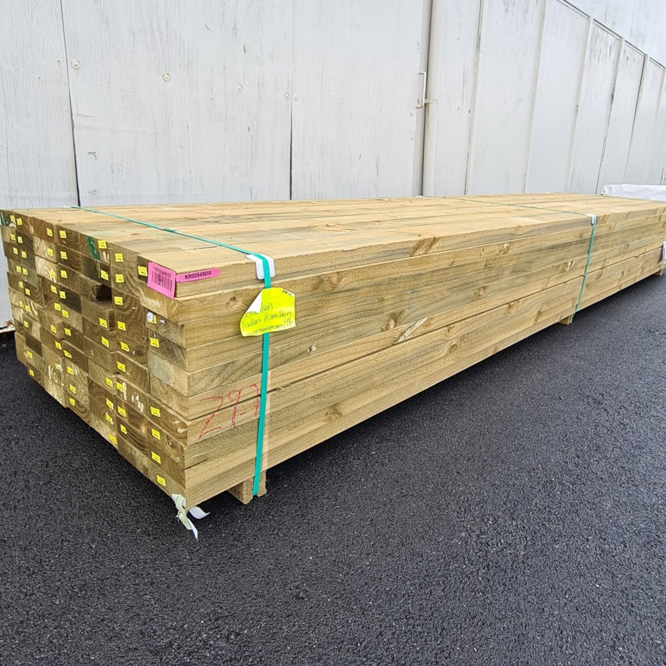 NEW 150 x 50 H4 Treated Non-Structural RS Timber $8.50 p/m