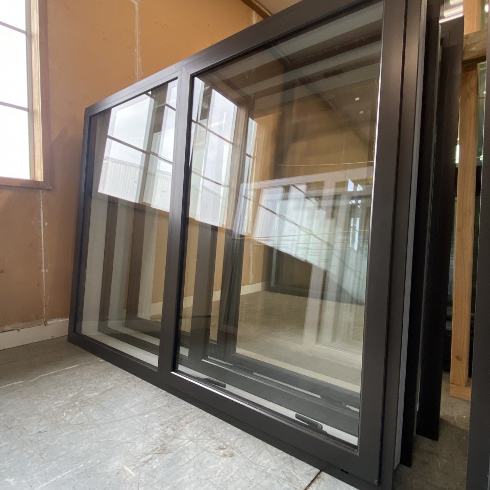 NEW Double Glazed Aluminium Window 1600 x 1200 Ironsand