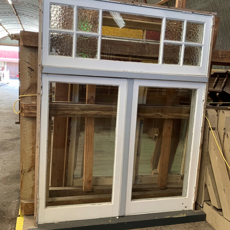 Recycled Wooden Casement Window With Highlight 1310 x 1640 #1631