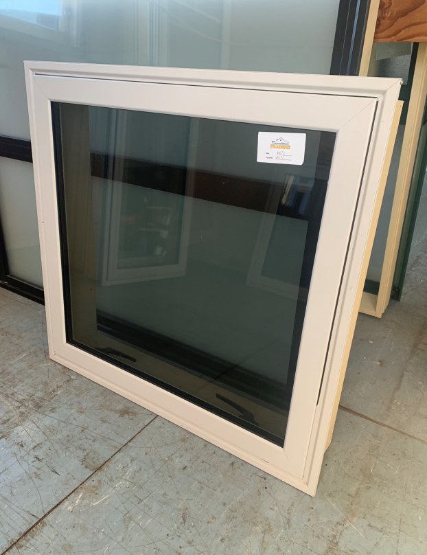 NEAR NEW Double Glazed Aluminium Window 790 x 740 #1672