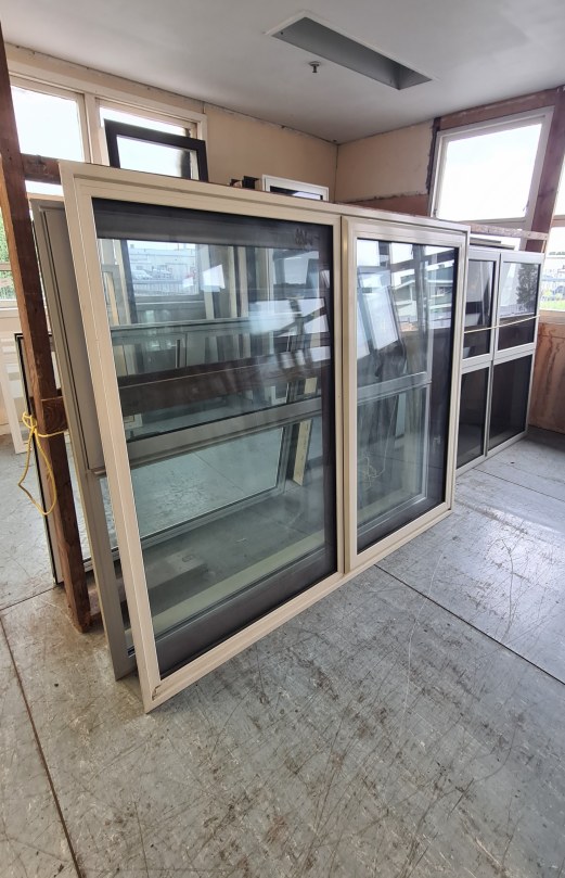 NEAR NEW Double Glazed Aluminium Window 1750 x 1450 #1682