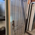 Recycled Aluminium Frame, Wooden Single Exterior Door 930 x 2050 #1692