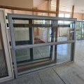 NEAR NEW Double Glazed Aluminium Window 1790 x 1390 #1596