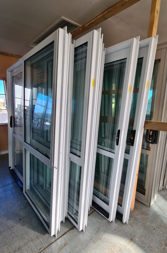 NEW Double Glazed Aluminium Ranch Slider Door 1800 x 2000