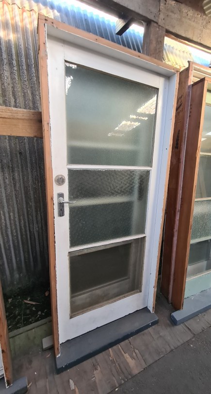 Recycled Wooden Exterior Single Door 900 x 2080 #1847