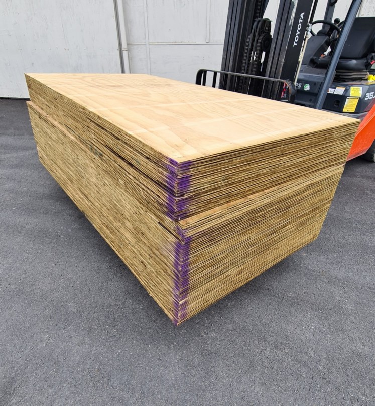 *PACK LOT* 19mm H3 Plywood $75p/s