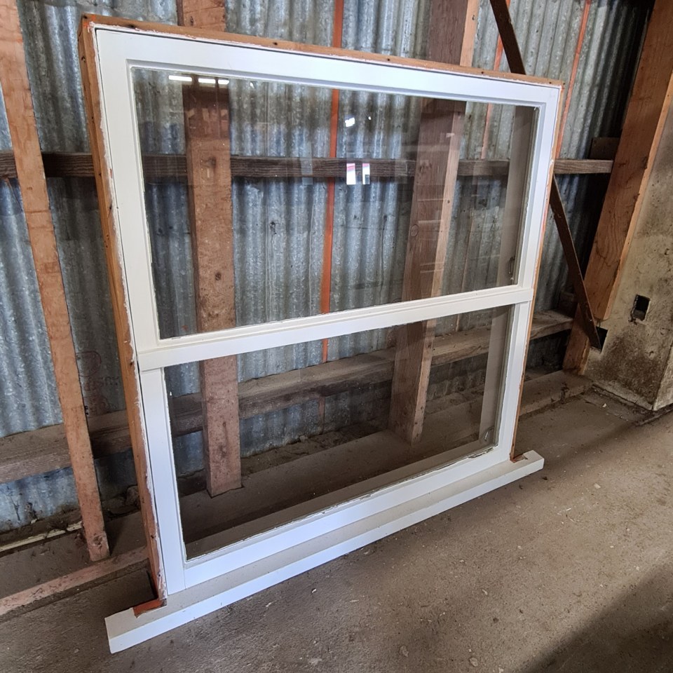 Recycled Wooden Window 1250 x 1290 #2051