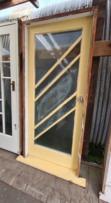 Recycled Wooden Exterior Single 860 Door #2055