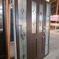Recycled Aluminium Frame, Wooden Exterior Door With Sidelites 1430 x 2020 #2276