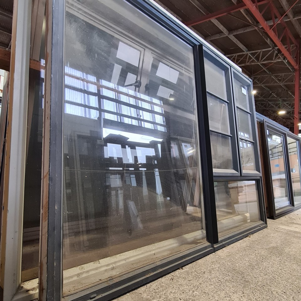 Recycled Aluminium Window 1800 x 1300 #2365