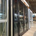 NEW Double Glazed Aluminium French Door With Sidelites 2400 x 2000 Matte Black