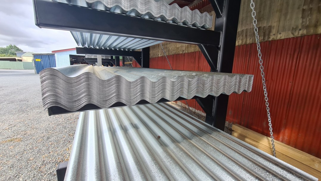 NEW 2.4m Galvanised Corrugated Roofing Iron