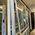 NEW DG Aluminium Stackerslider 2400 x 2000 Arctic White, Opening Window