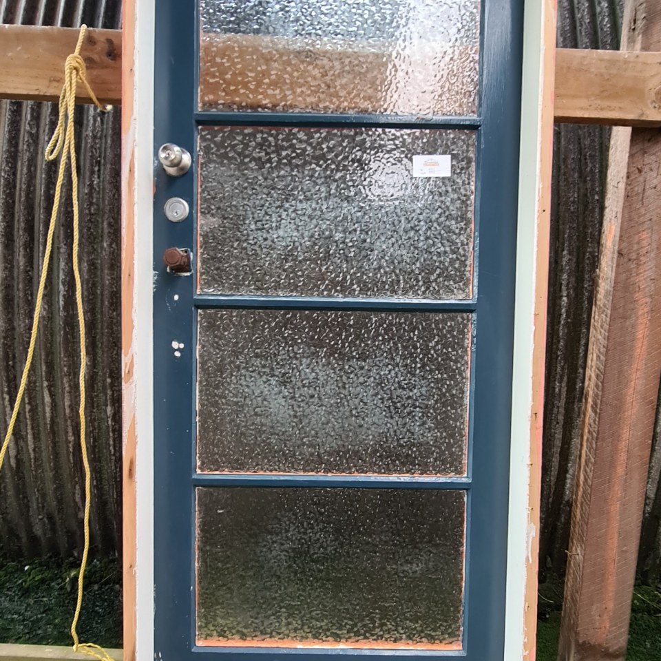 Recycled Wooden Exterior Single 860 Door #2542