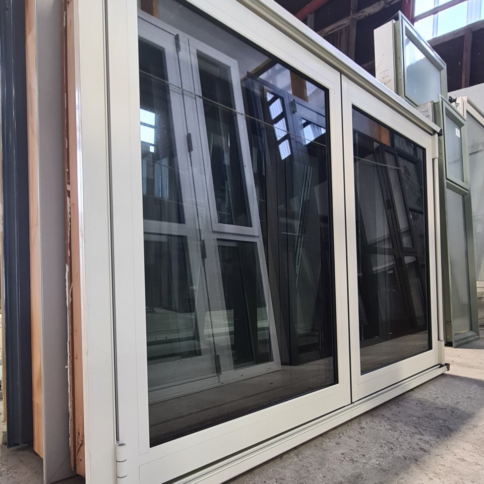 Recycled Double Glazed Aluminium Bi-Fold Window 1500 x 1000 #2916