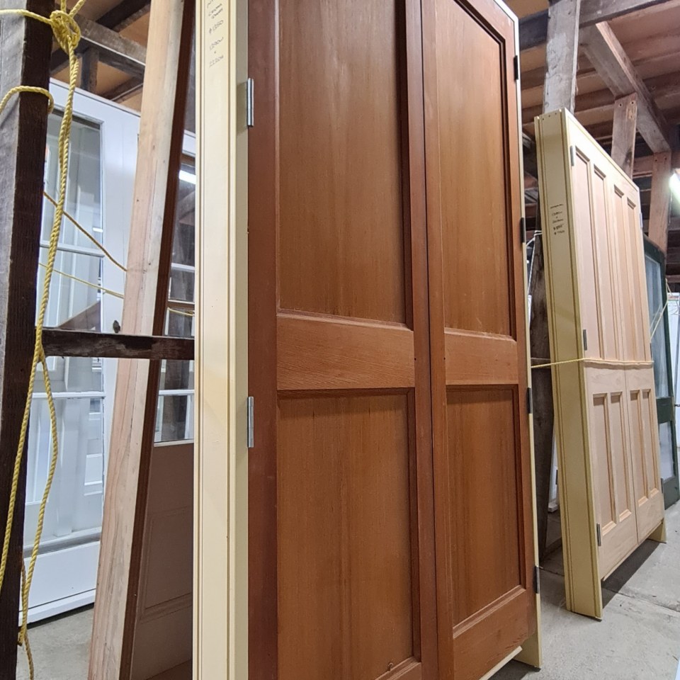 Recycled Interior Double Cedar Doors 1290 x 2220 #2927