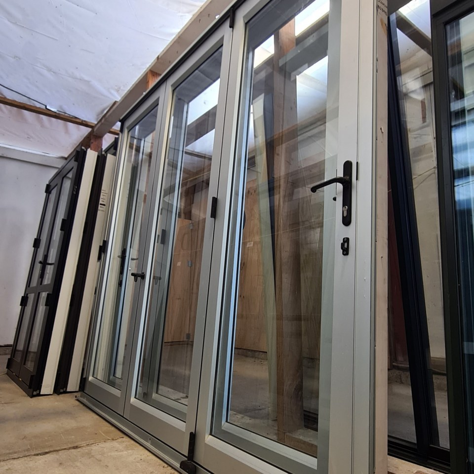 Recycled Aluminium Bi-Fold Door 2300 x 2200 #3262