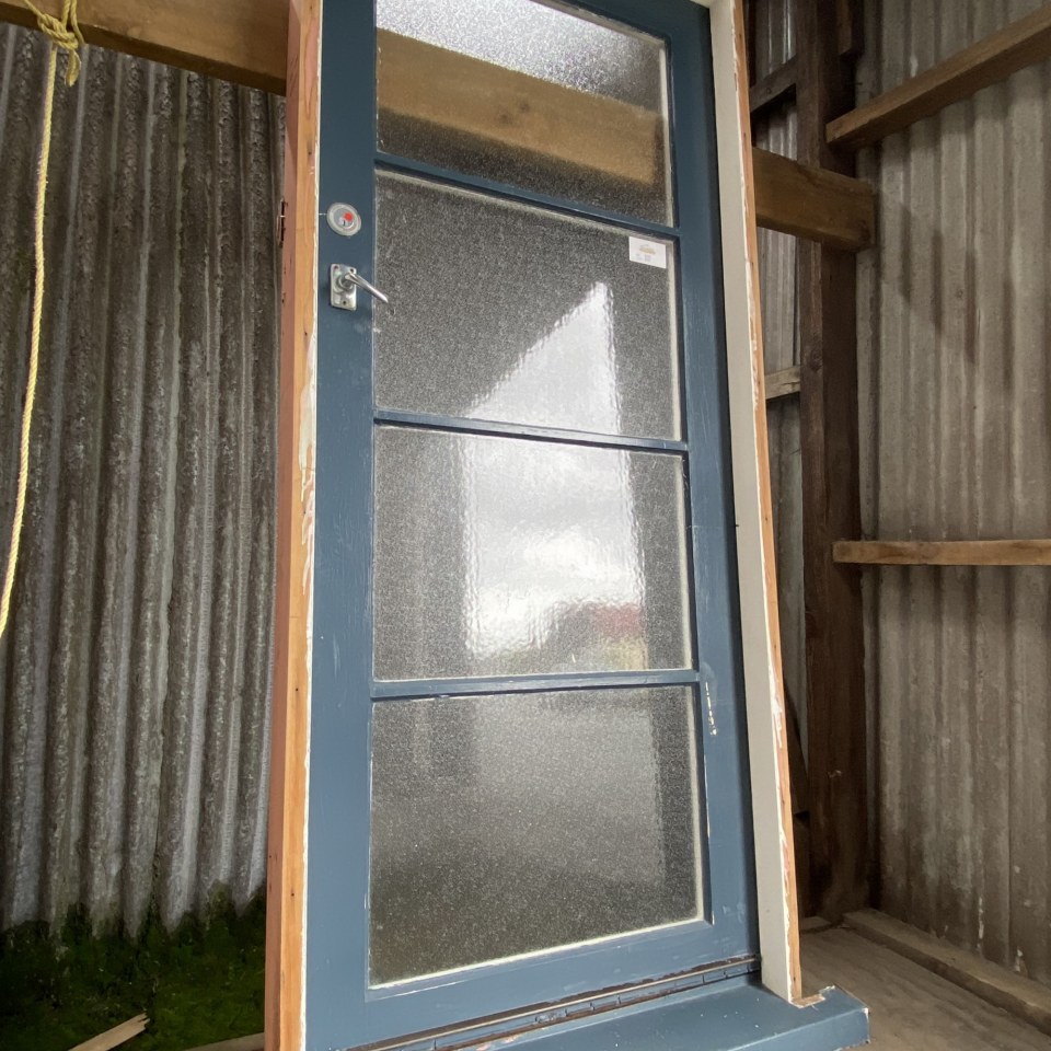 Recycled Wooden Exterior Single 860 Door #3278