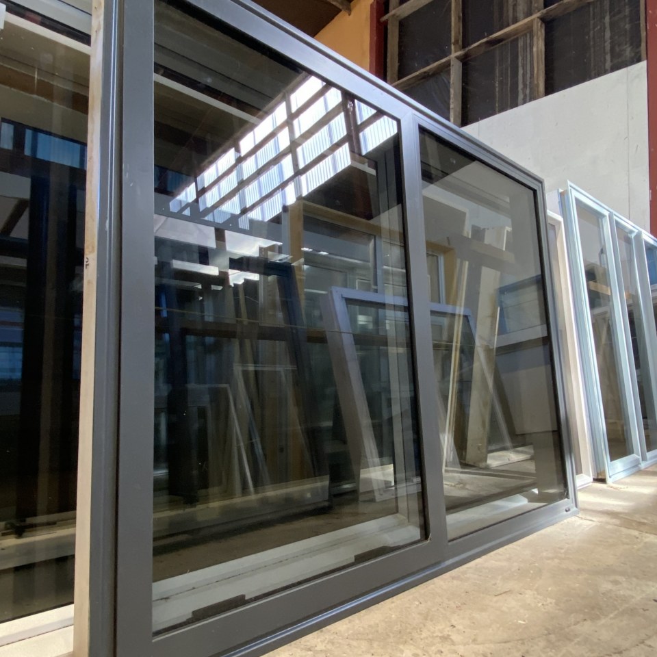 Recycled Aluminium Double Glazed Window 1600 x 1200 #3324