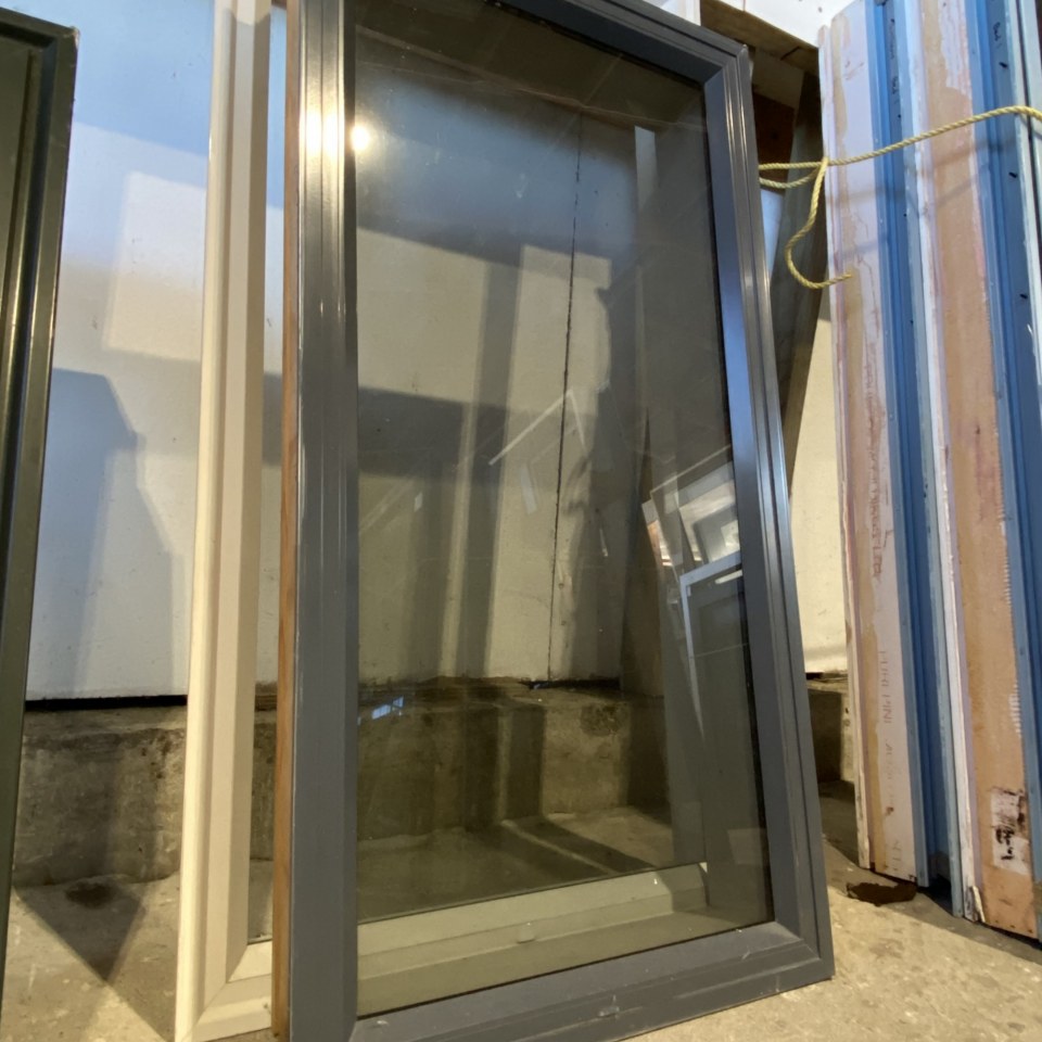 Recycled Aluminium Window 500 x 1000 #3416