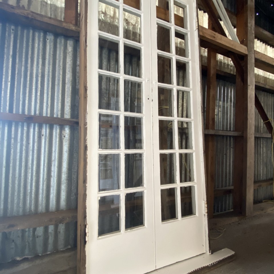 Recycled Wooden French Door 965 x 2190 #3445