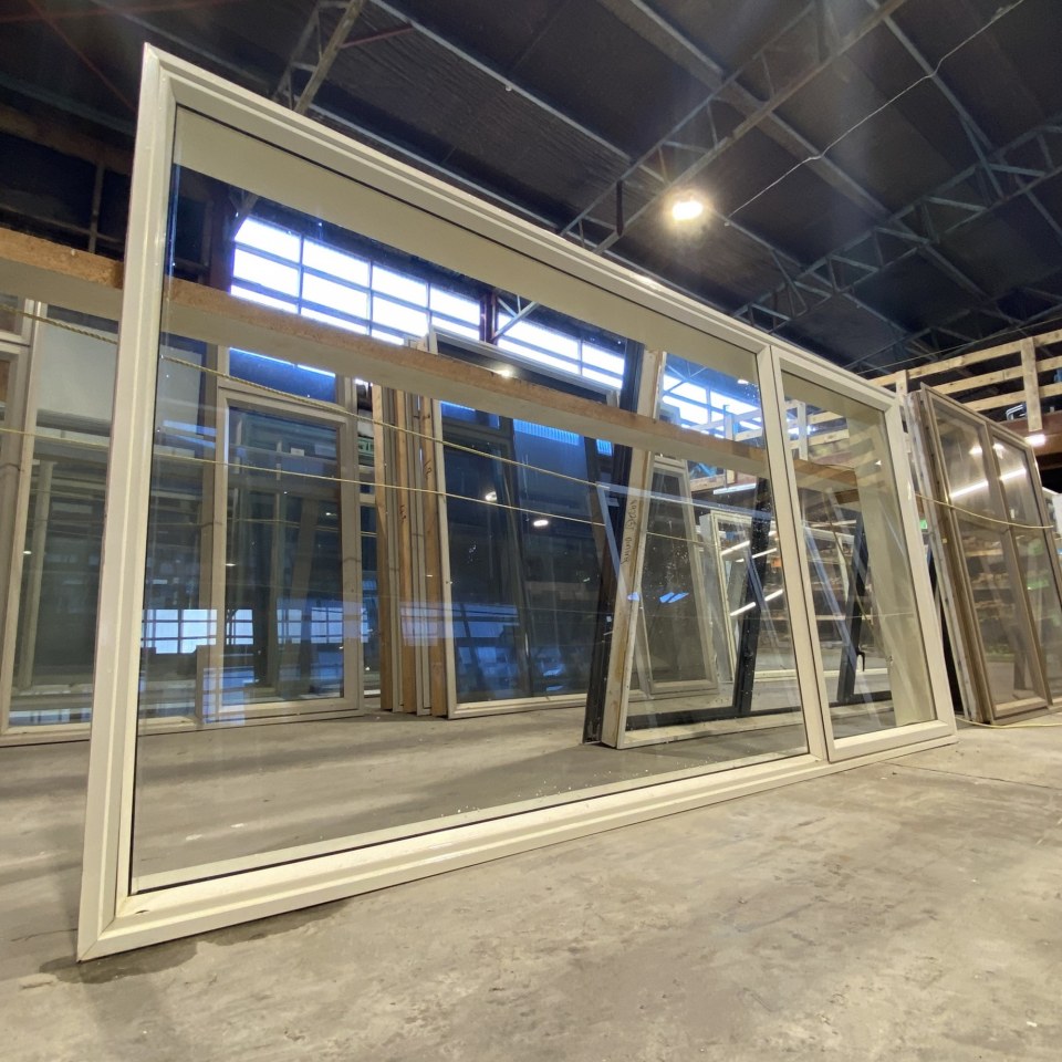 Recycled Aluminium Window 2400 x 1200 #3513