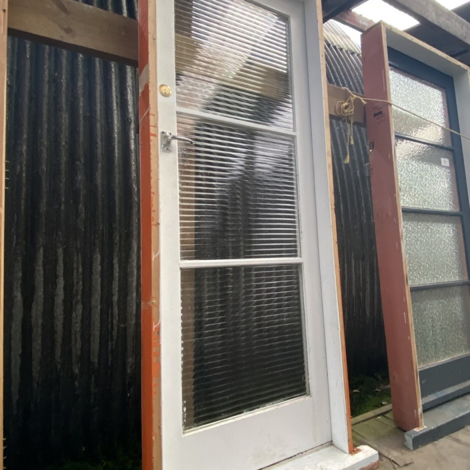 Recycled Wooden Exterior Single 760 Door #3542