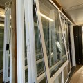 NEW DG Aluminium Stackerslider 3600 x 2000 Arctic White, Opening Window