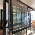NEW DG Aluminium Stackerslider 3000 x 2000 Ironsand, Opening Window