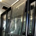 NEW DG Aluminium Stackerslider 3000 x 2000 Matte Black, Opening Window