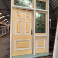 Recycled Wooden Villa Door With Stained Glass 2000 x 3100 #432