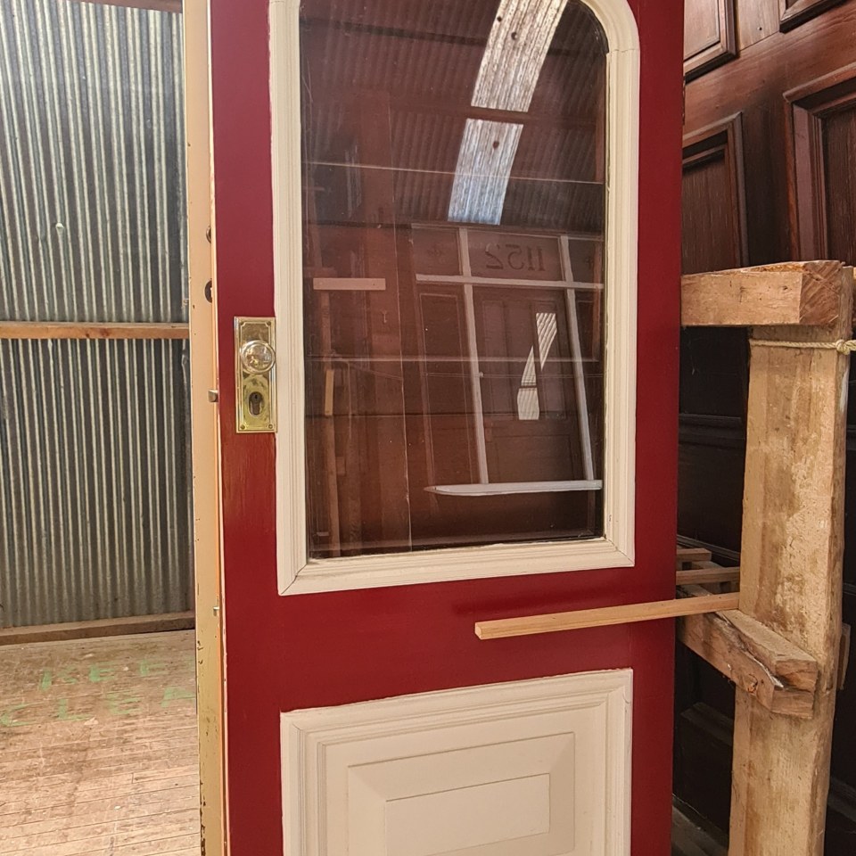 Recycled Wooden Single Exterior Door 850 x 2080 #530