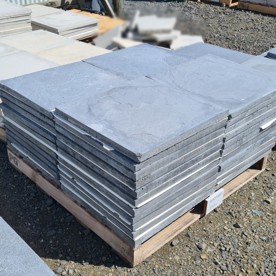 Seconds Concrete Pavers 600 x 600