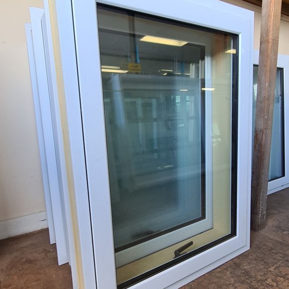 NEW Double Glazed Aluminium Window 600 x 800 Arctic White