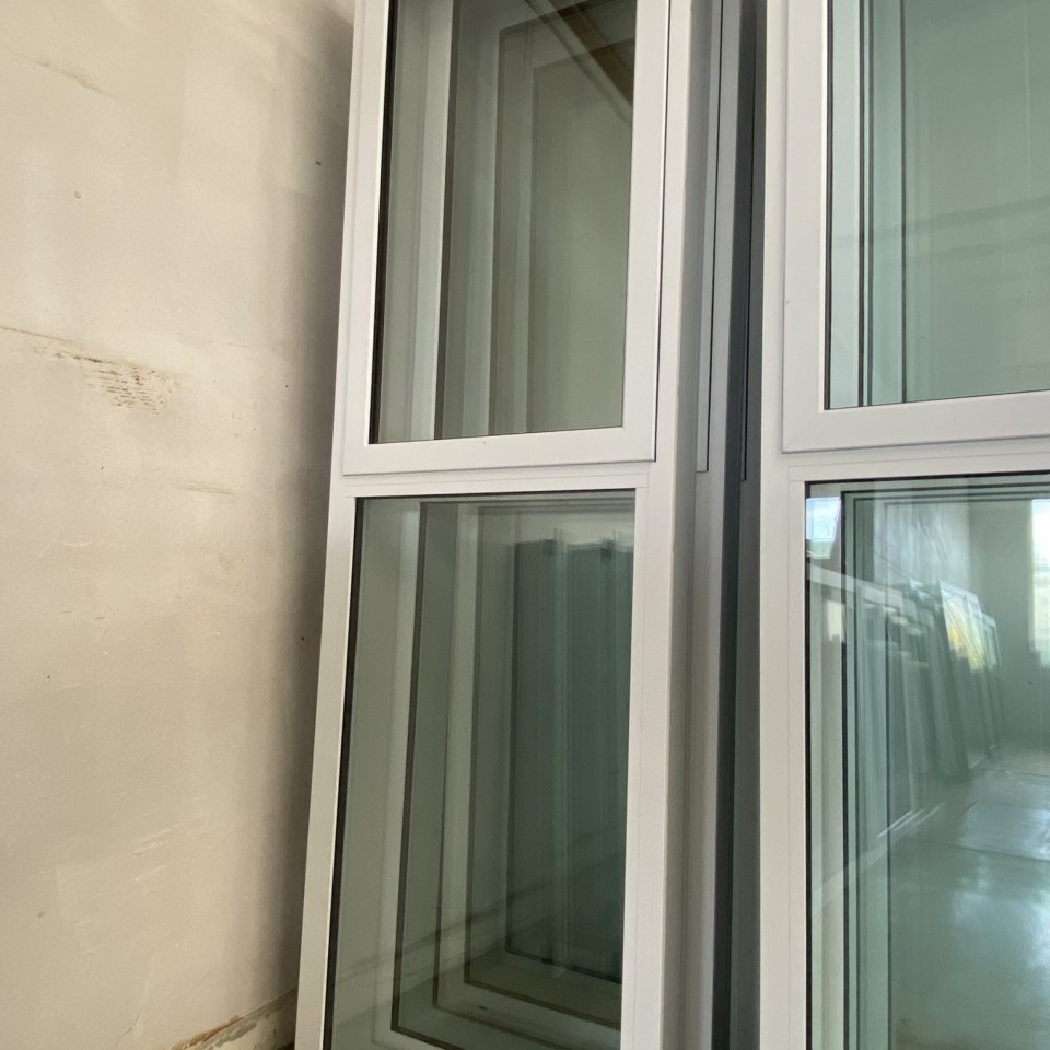 NEW Double Glazed Aluminium Window 600 x 2000 Arctic White