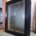 NEW Double Glazed Aluminium Opaque Window 600 x 800 Matte Black