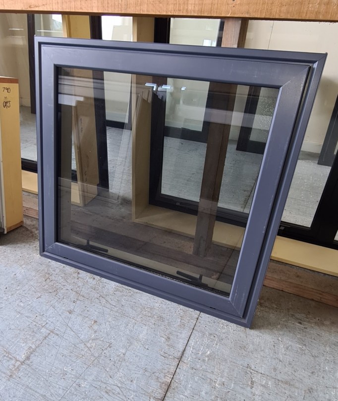 NEAR NEW Double Glazed Aluminium Window 750 x 710 #648