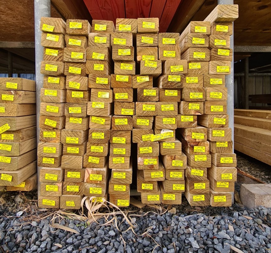 NEW 70 x 45 H3.2 Treated MG Timber Pine $6.50 p/m