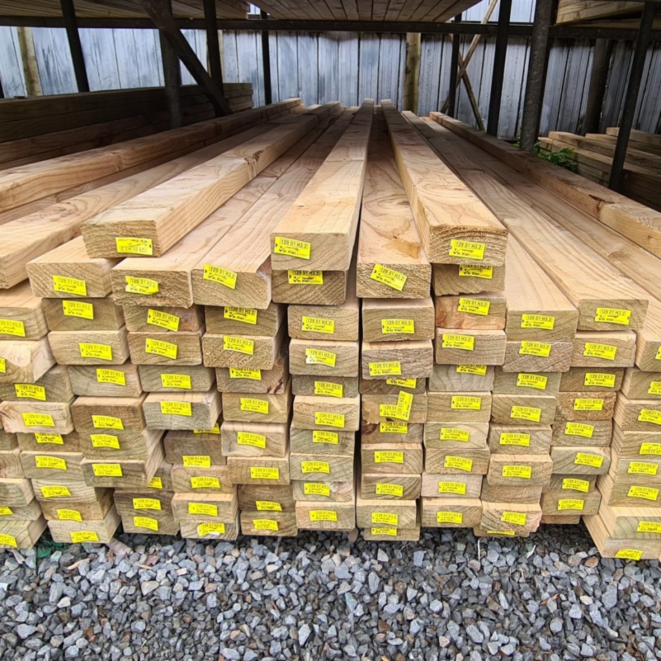 NEW 90 x 45 H3 Treated Pine Timber $7 p/m