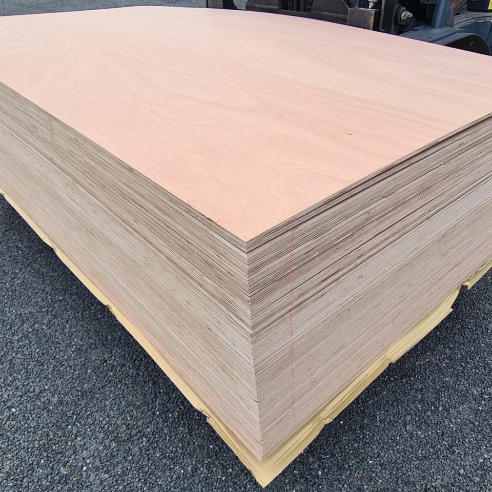9mm Okoume Poplar Core, Untreated Plywood 2700 x 1200