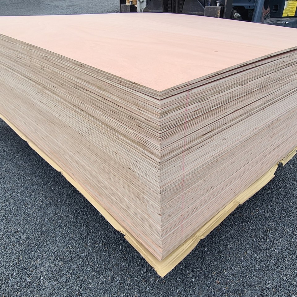 9mm Okoume Poplar Core, Untreated Plywood 2400 x 1200