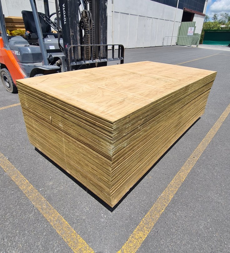 9mm Non-Structural BD H3.2 Treated Plywood 2400 x 1200