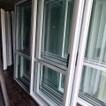 NEW Double Glazed Aluminium Ranchslider Door 1800 x 2000 Arctic White - High Wind