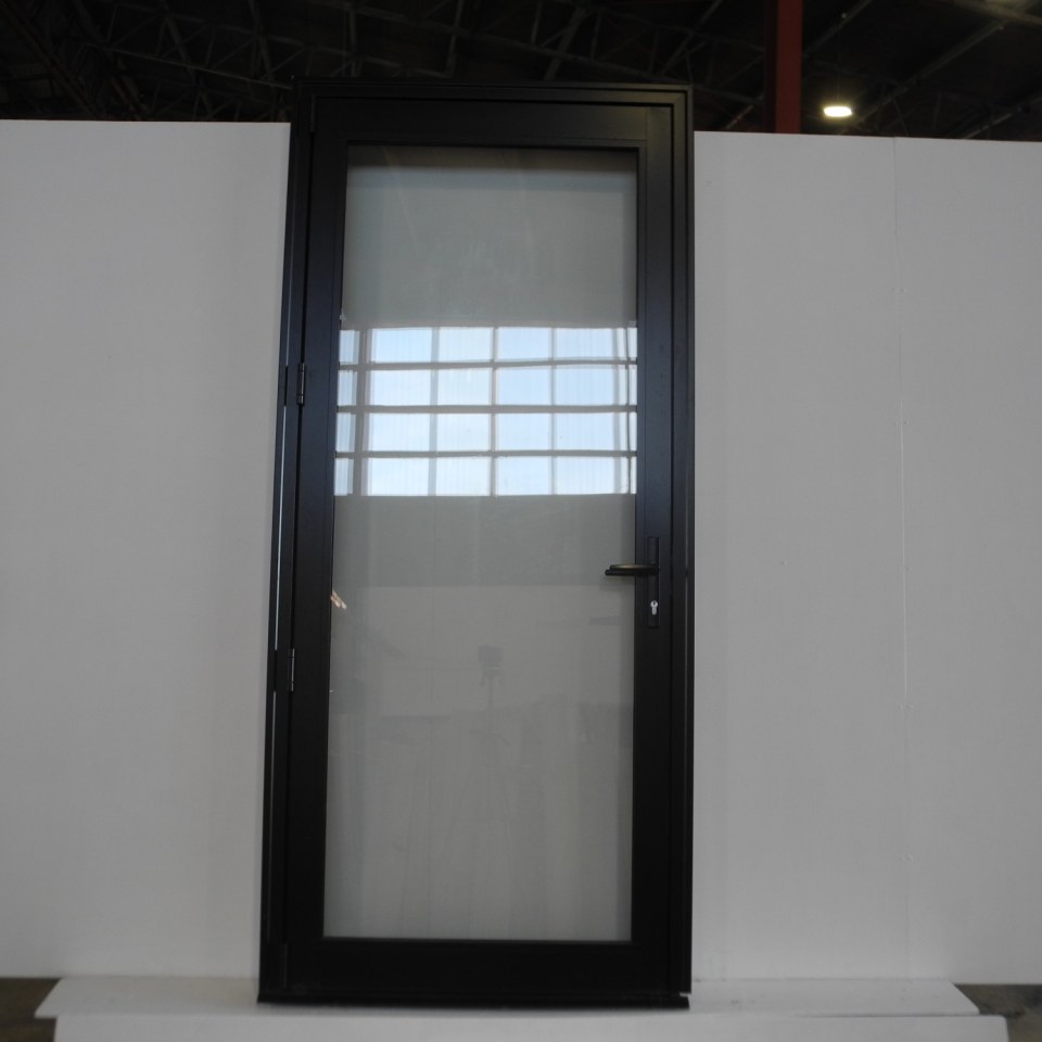 Aluminium Single Door 970w x 2220h $1350 #1325