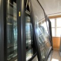 NEW DG Aluminium Stackerslider 2400 x 2000 Ironsand, Opening Window