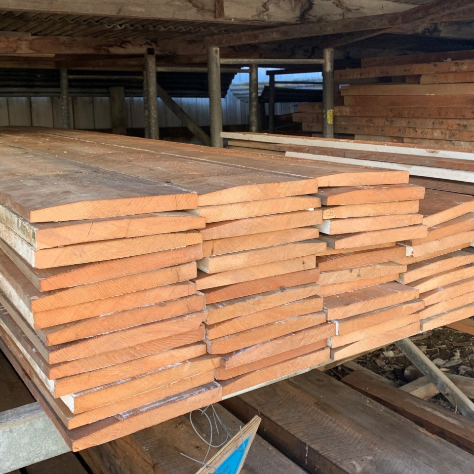 Recycled Bevel Back Weatherboard Kauri 215 x 22 $30p/m