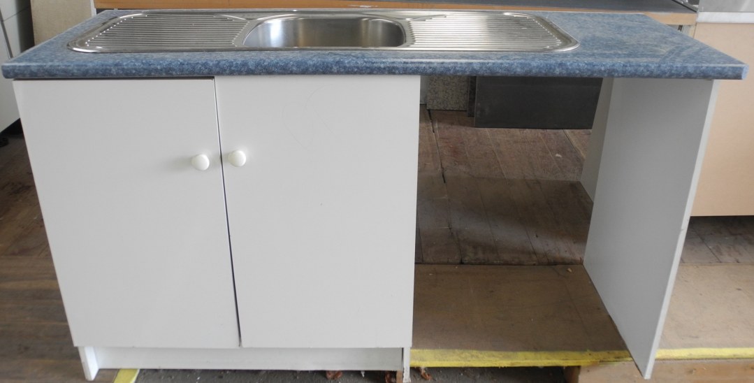 Recycled Blue Kitchenette Unit #1603